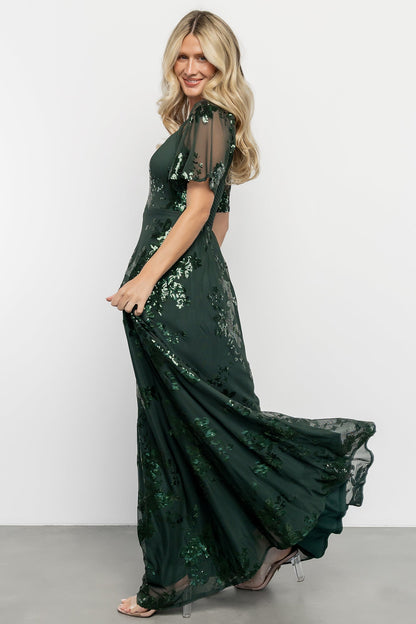Baltic Born - Karina Sequin Maxi Dress