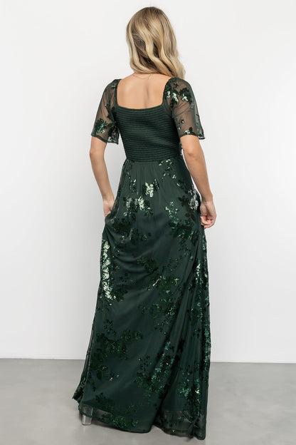 Baltic Born - Karina Sequin Maxi Dress