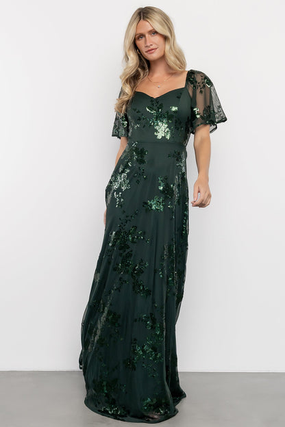 Baltic Born - Karina Sequin Maxi Dress