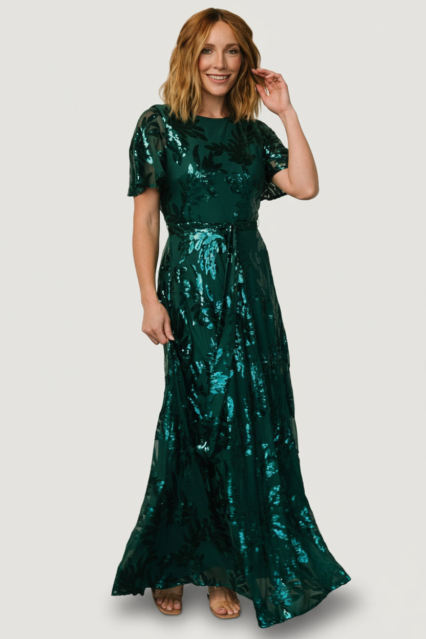 Baltic Born - Muse Sequin Maxi Dress