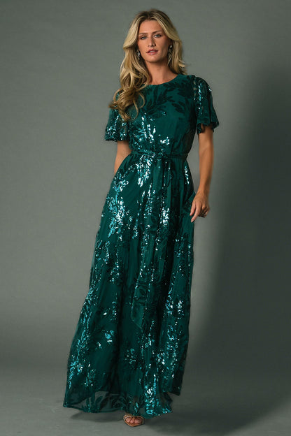 Baltic Born - Muse Sequin Maxi Dress