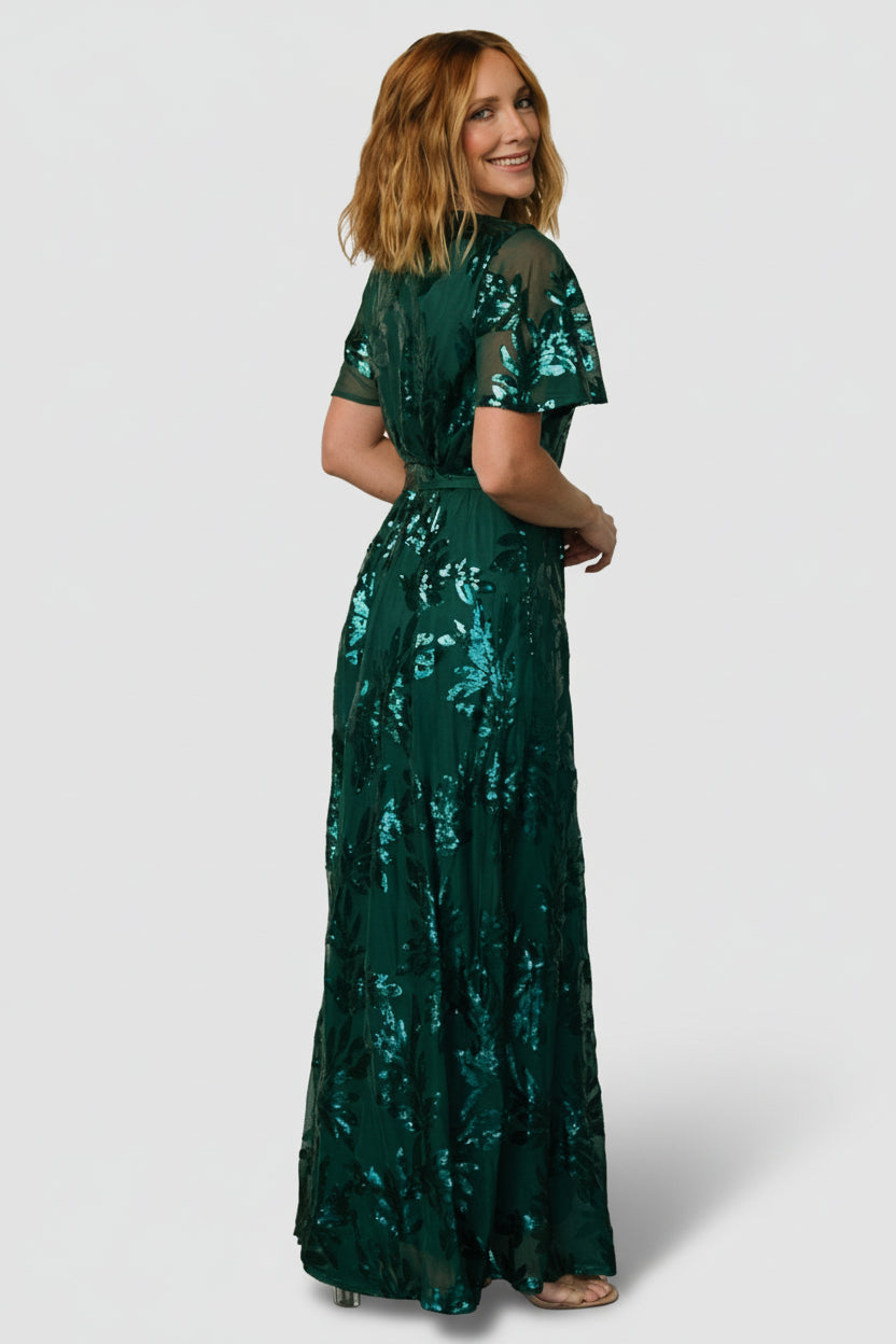 Baltic Born - Muse Sequin Maxi Dress