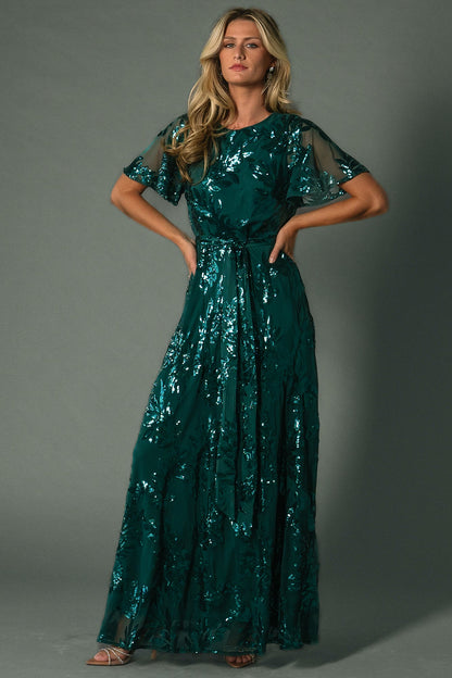 Baltic Born - Muse Sequin Maxi Dress
