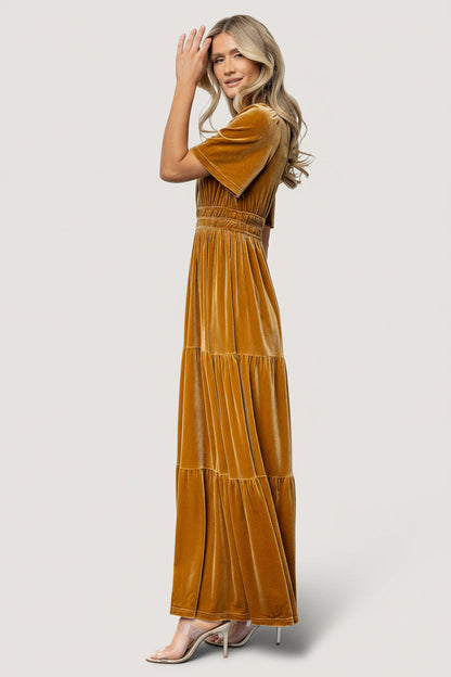Baltic Born - Artemis Velvet Maxi Dress