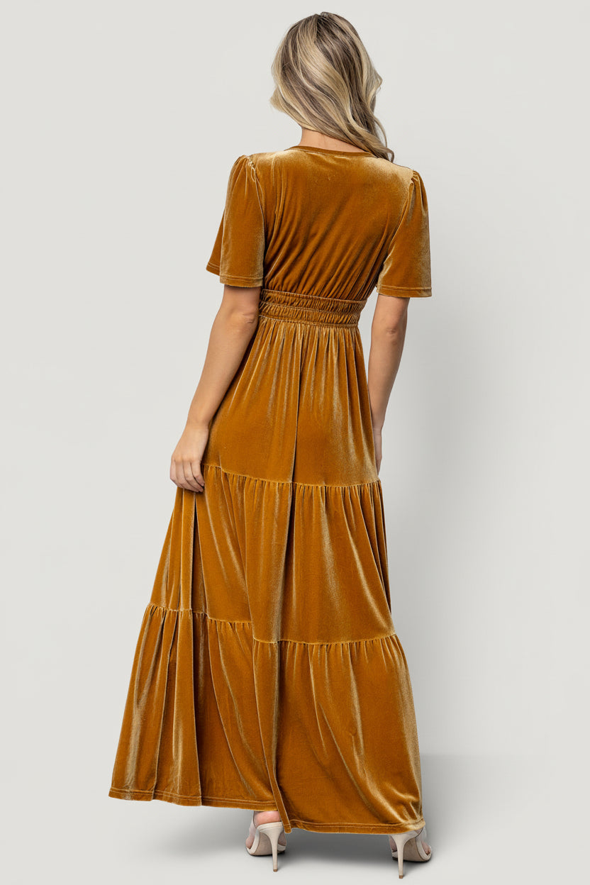 Baltic Born - Artemis Velvet Maxi Dress