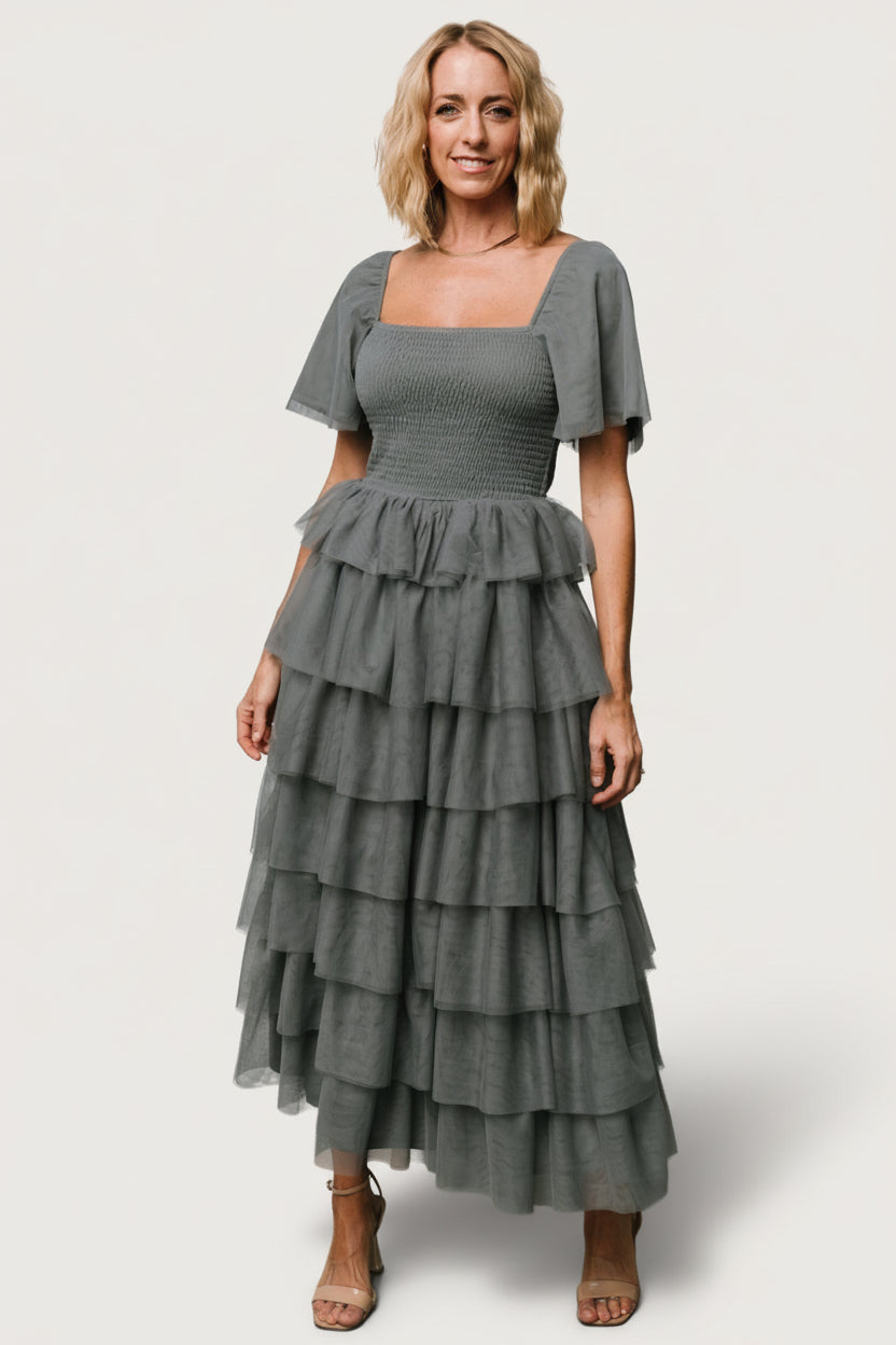 Baltic Born - Cherise Tulle Tiered Dress