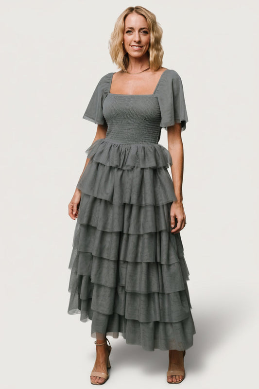 Baltic Born - Cherise Tulle Tiered Dress