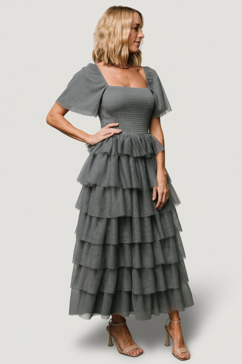 Baltic Born - Cherise Tulle Tiered Dress