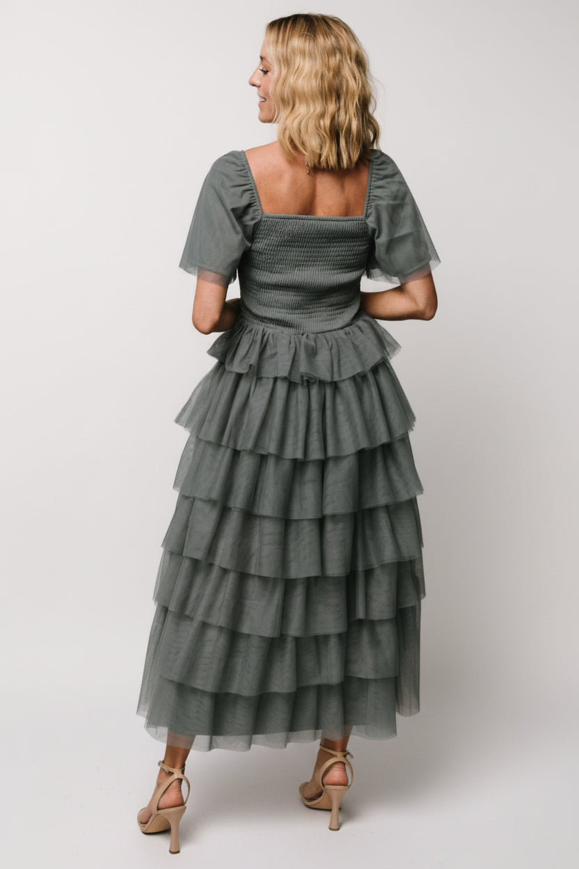 Baltic Born - Cherise Tulle Tiered Dress