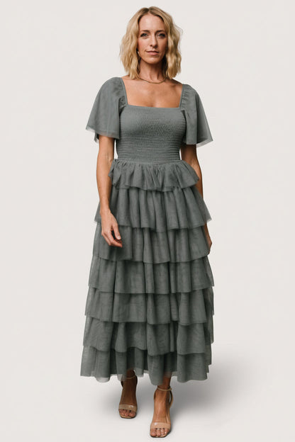 Baltic Born - Cherise Tulle Tiered Dress