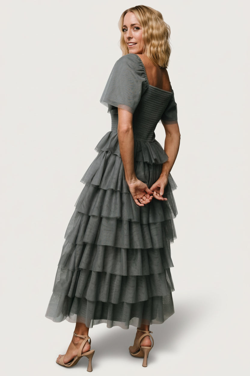 Baltic Born - Cherise Tulle Tiered Dress