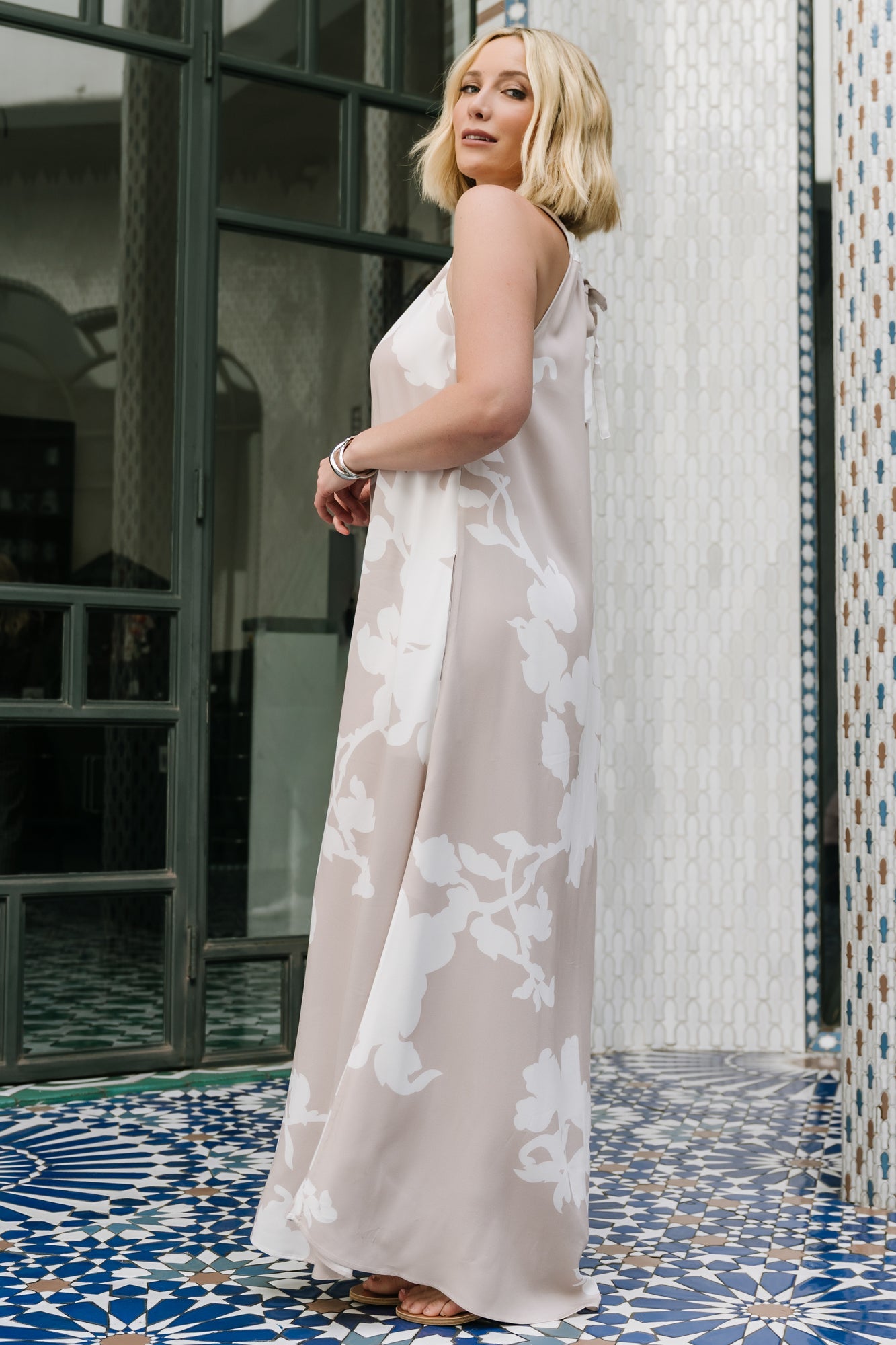 Baltic Born - Aurelia Column Maxi Dress