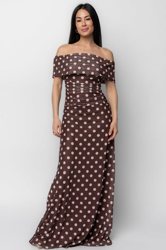 Baltic Born - Maisie Off Shoulder Maxi Dress