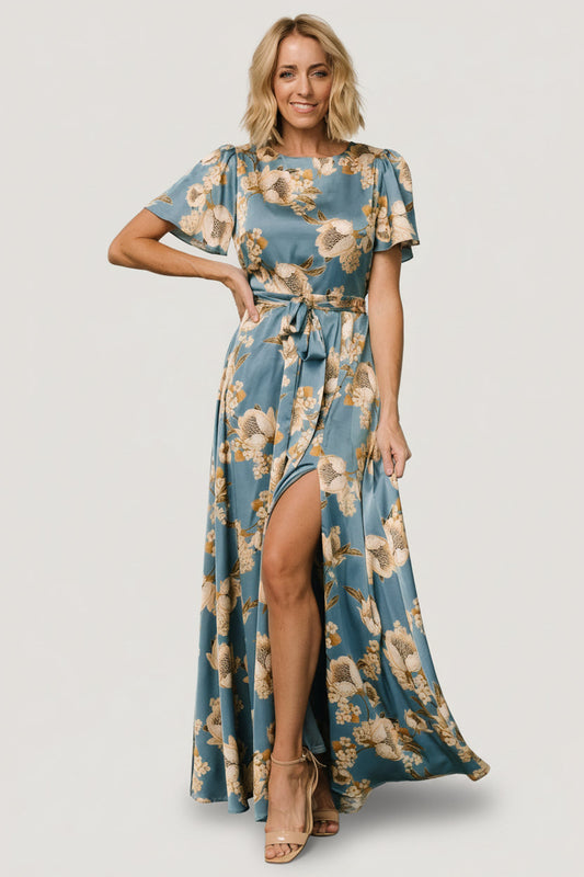 Baltic Born - Agnes Satin Maxi Dress