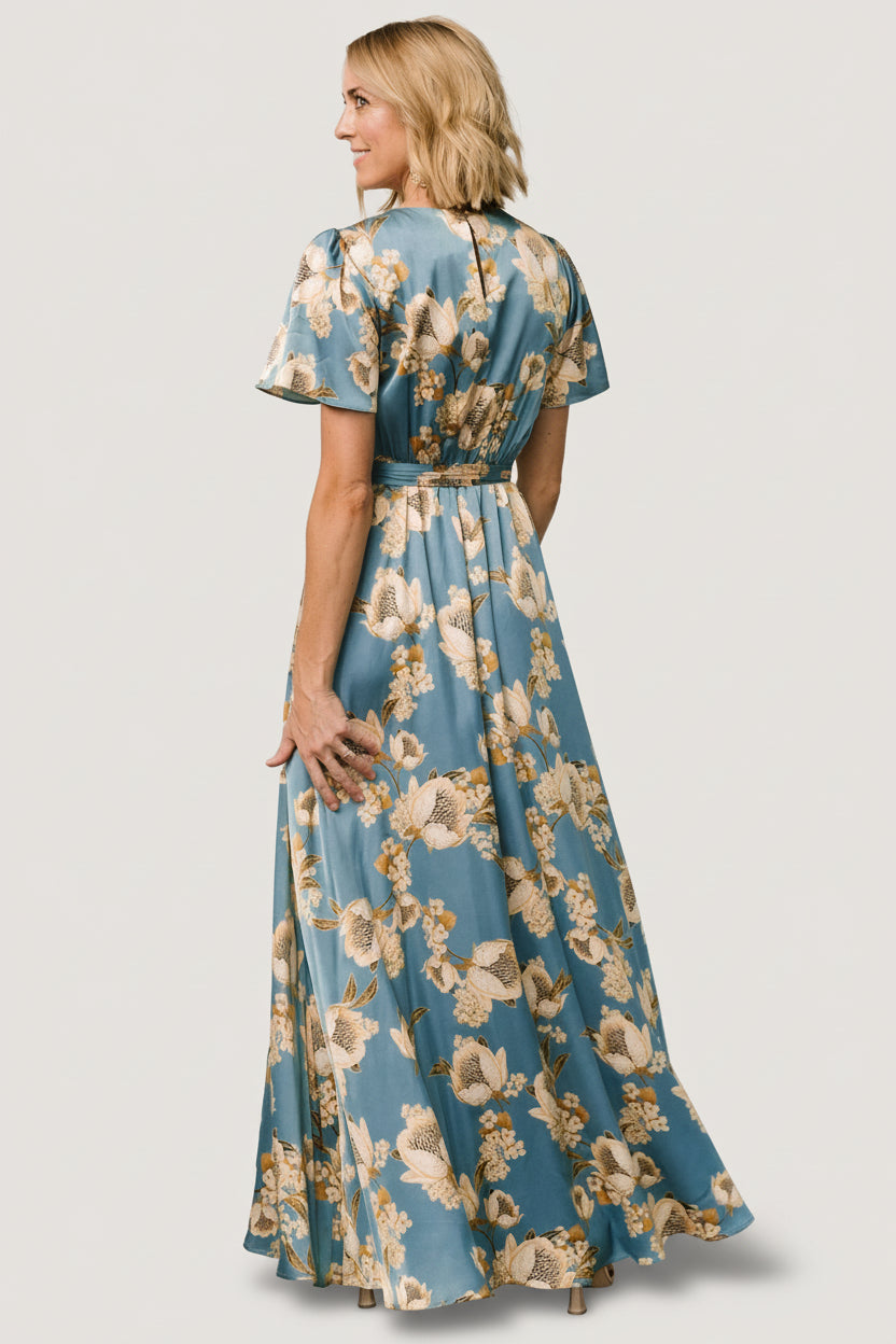 Baltic Born - Agnes Satin Maxi Dress
