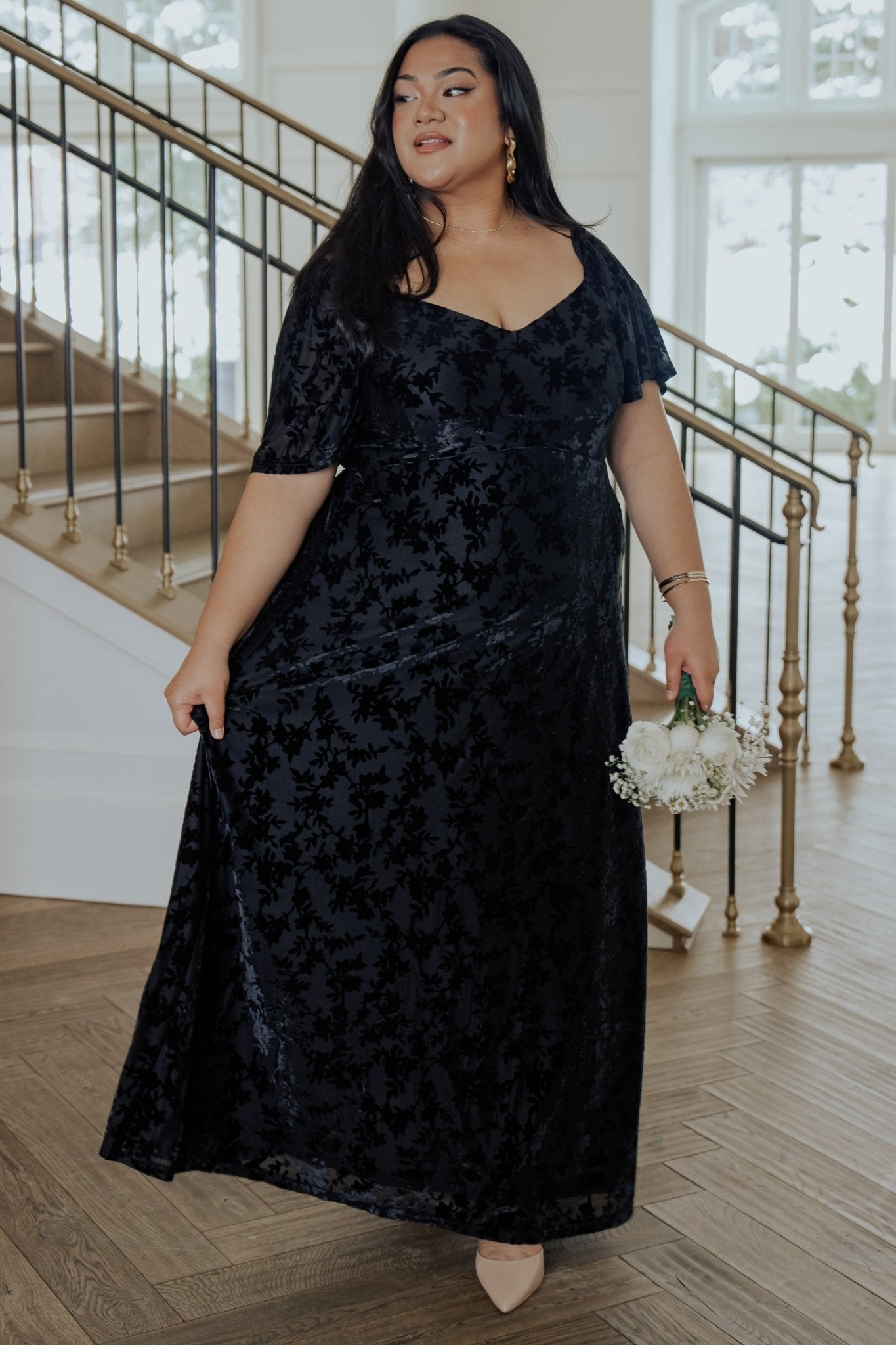 Baltic Born - Everley Velvet Maxi Dress