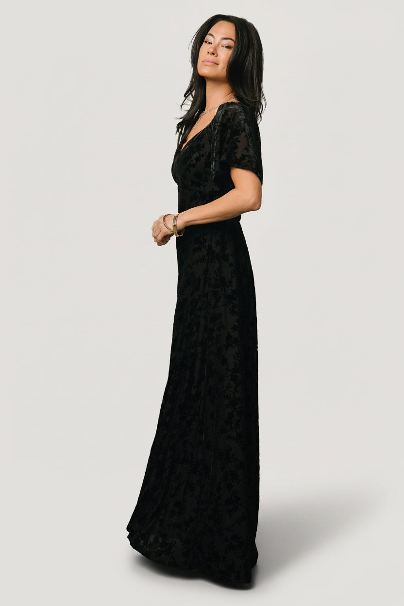 Baltic Born - Everley Velvet Maxi Dress