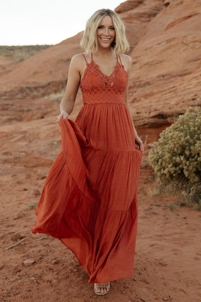 Baltic Born - Summerlin Lace Top Maxi Dress