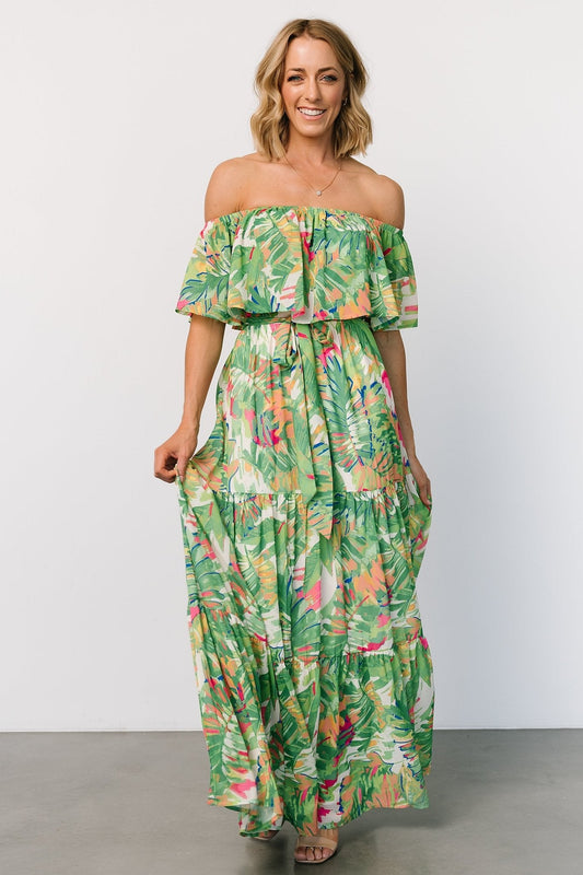 Baltic Born - Sonoma Off Shoulder Maxi Dress