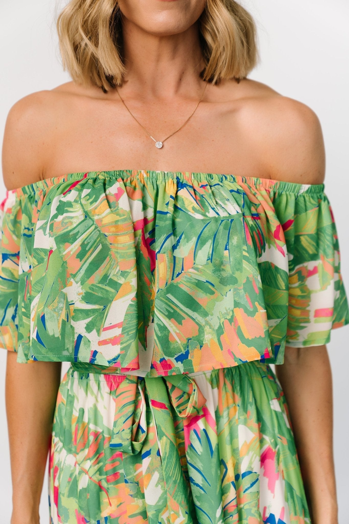 Baltic Born - Sonoma Off Shoulder Maxi Dress