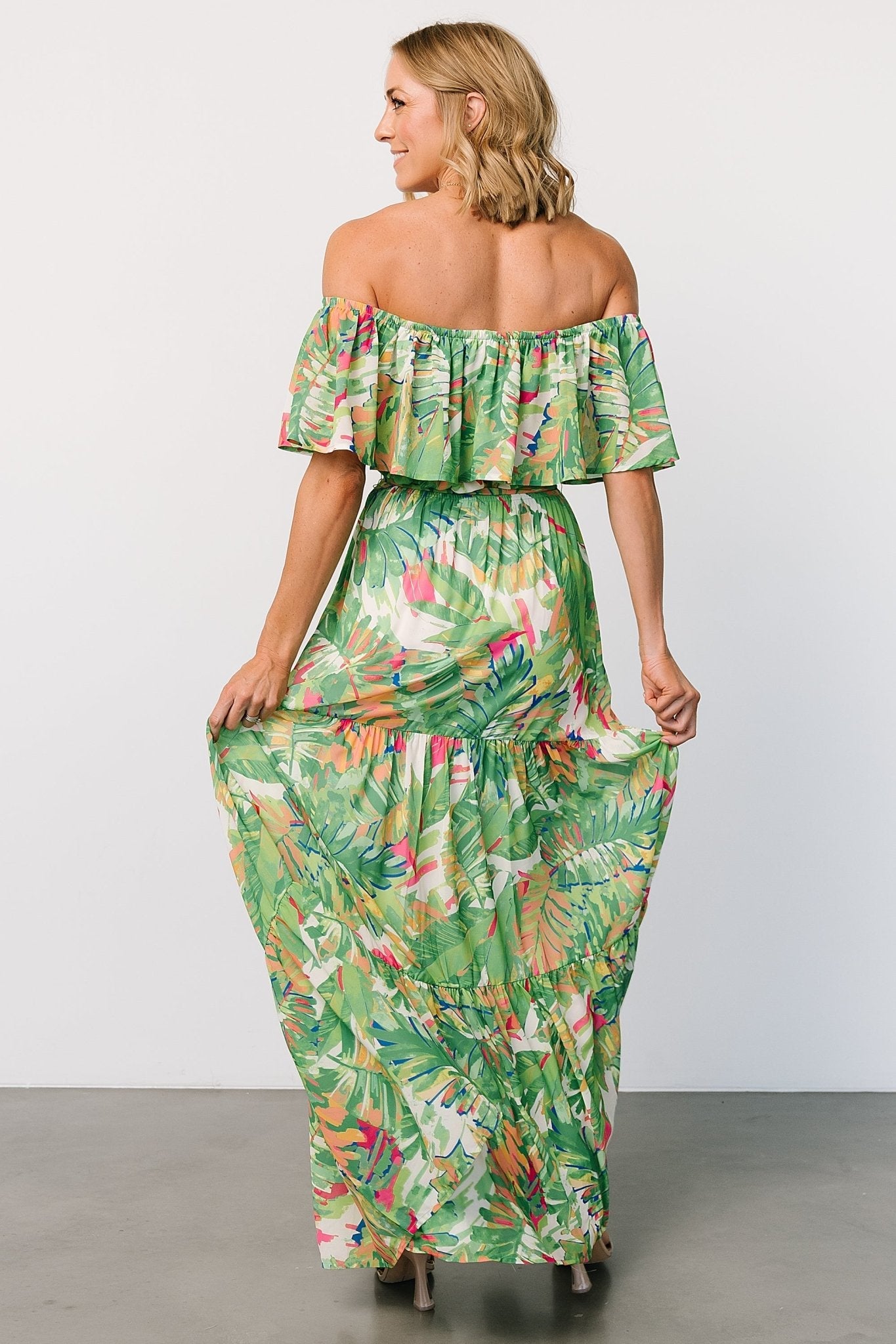 Baltic Born - Sonoma Off Shoulder Maxi Dress