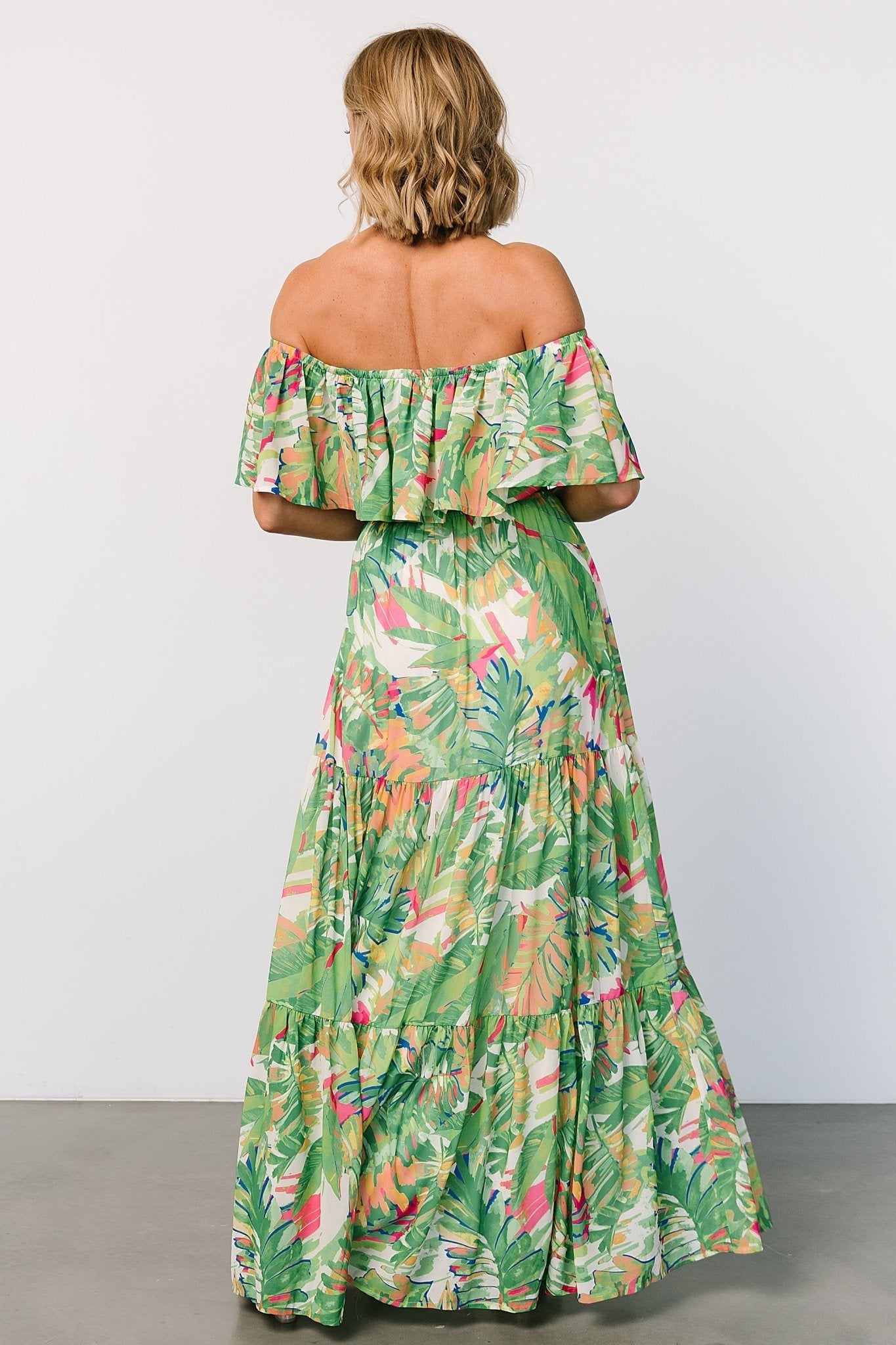 Baltic Born - Sonoma Off Shoulder Maxi Dress