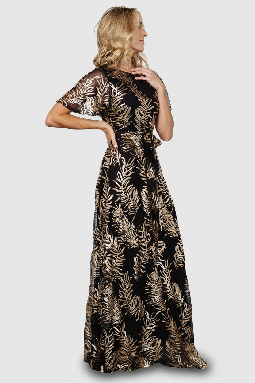 Baltic Born - Muse Sequin Maxi Dress