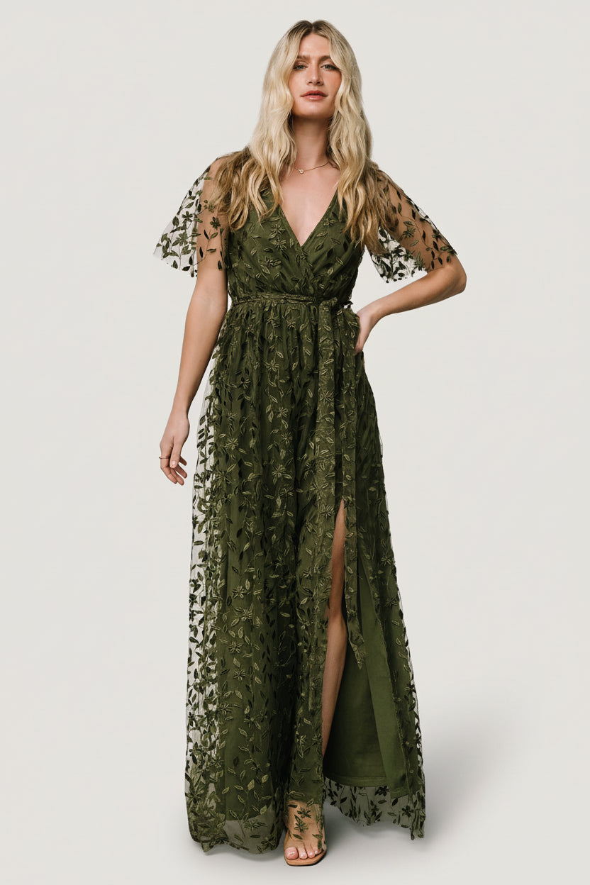 Baltic Born - Marseille Embossed Maxi Dress