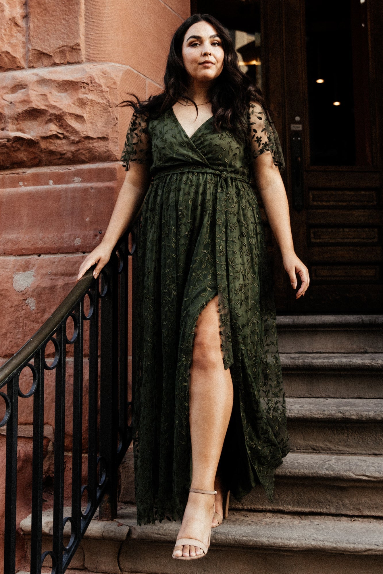 Baltic Born - Marseille Embossed Maxi Dress