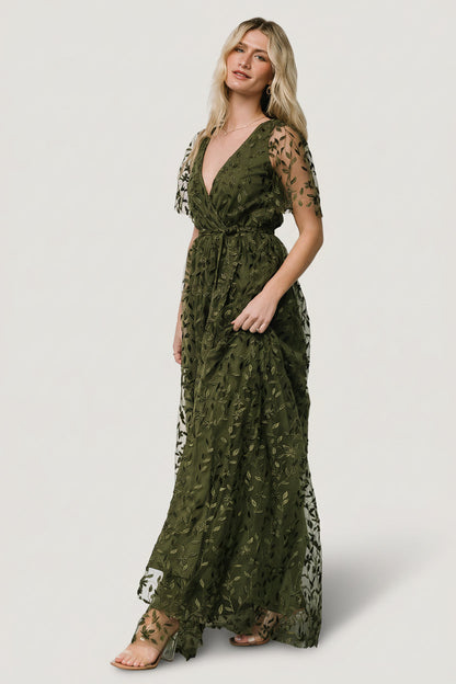Baltic Born - Marseille Embossed Maxi Dress
