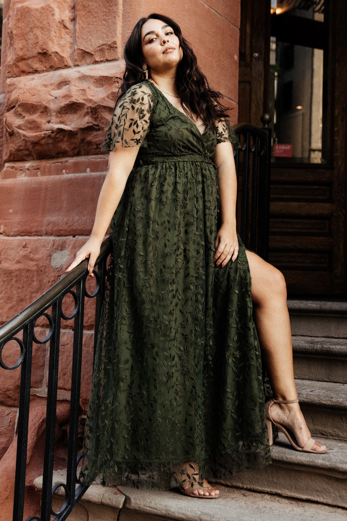 Baltic Born - Marseille Embossed Maxi Dress