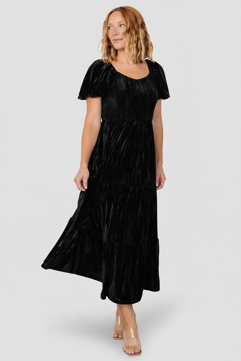 Baltic Born - Colleen Velvet Maxi Dress