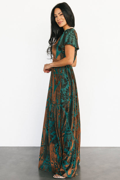 Baltic Born - Kimberly Velvet Maxi Dress