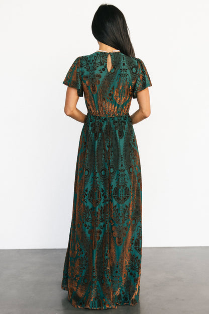 Baltic Born - Kimberly Velvet Maxi Dress