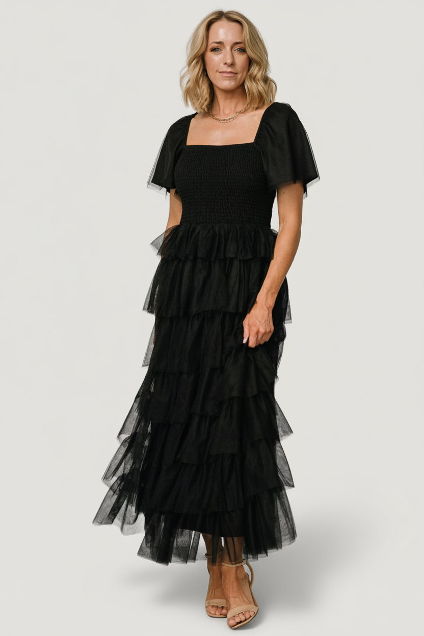 Baltic Born - Cherise Tulle Tiered Dress
