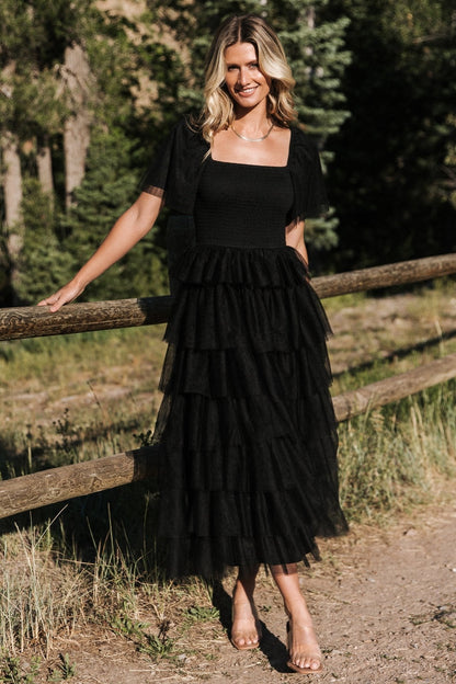 Baltic Born - Cherise Tulle Tiered Dress