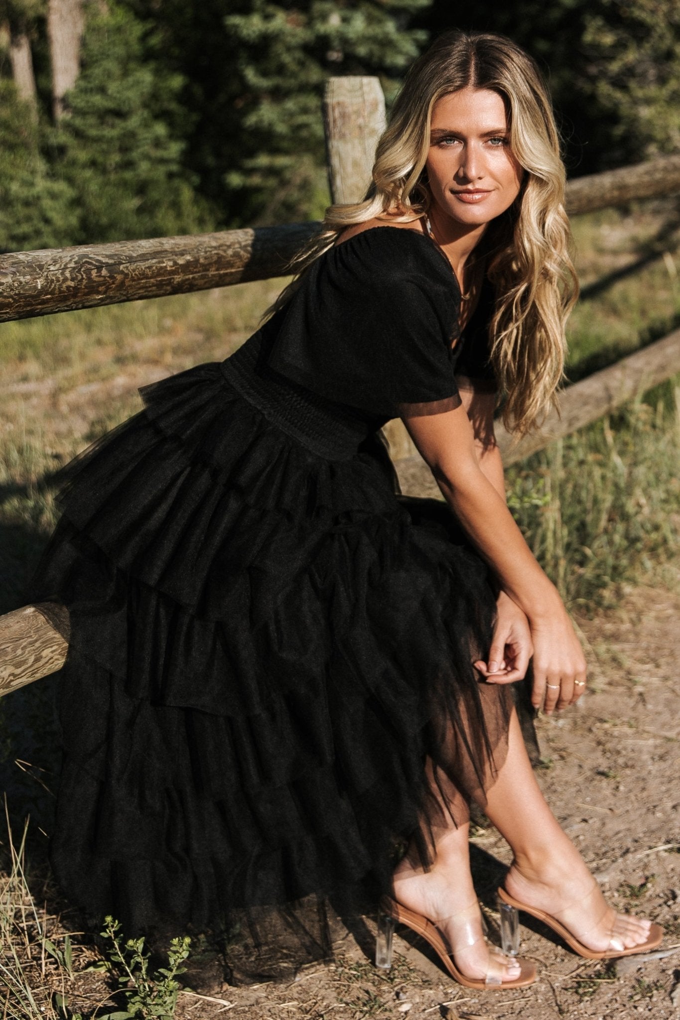 Baltic Born - Cherise Tulle Tiered Dress