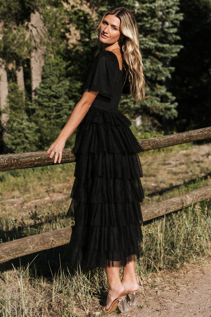 Baltic Born - Cherise Tulle Tiered Dress