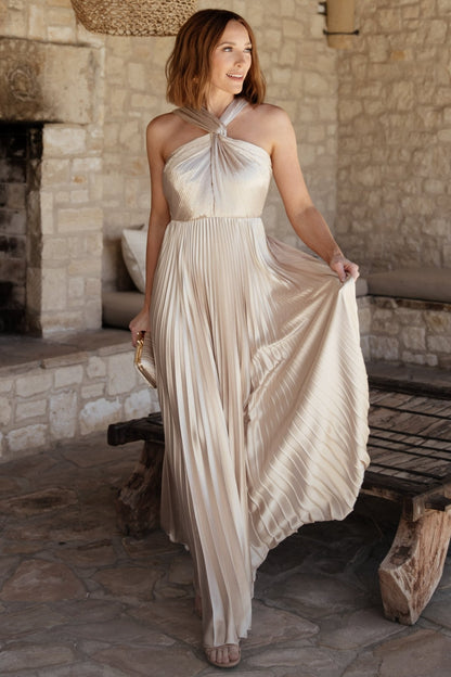 Baltic Born - Sandra Pleated Maxi Dress