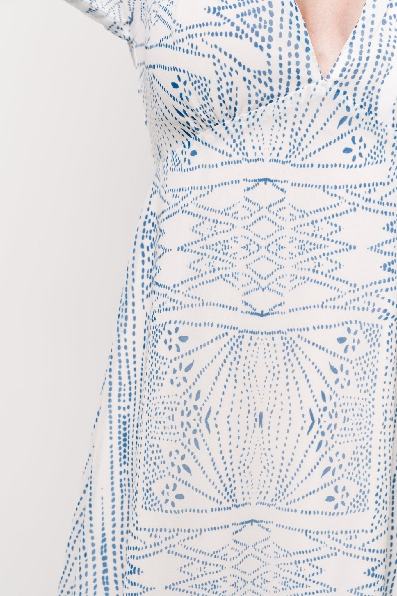 Baltic Born - Skyla Deep V Maxi Dress