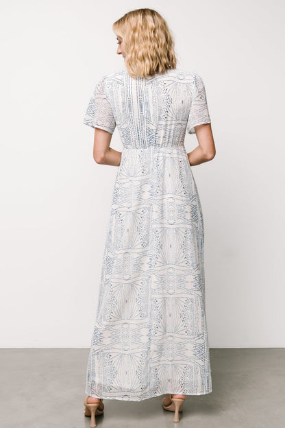 Baltic Born - Skyla Deep V Maxi Dress