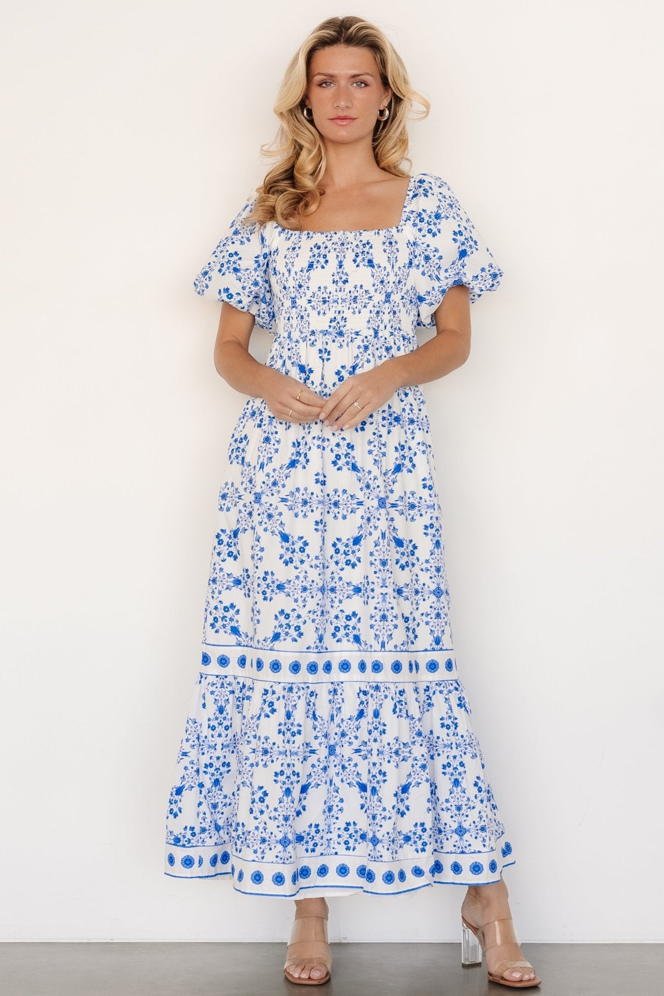 Baltic Born - Lexa Smocked Maxi Dress