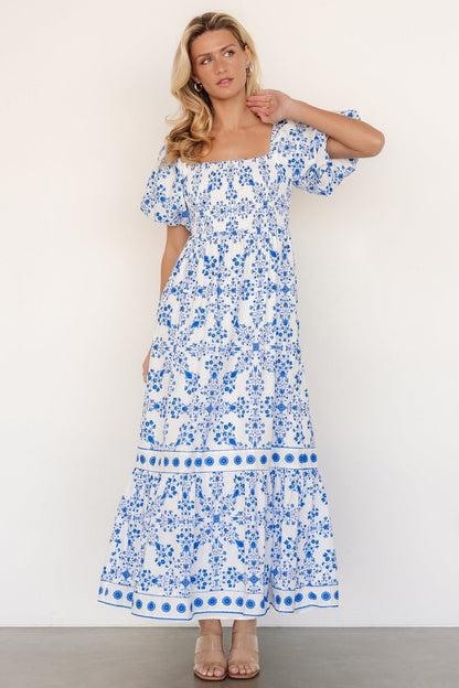 Baltic Born - Lexa Smocked Maxi Dress