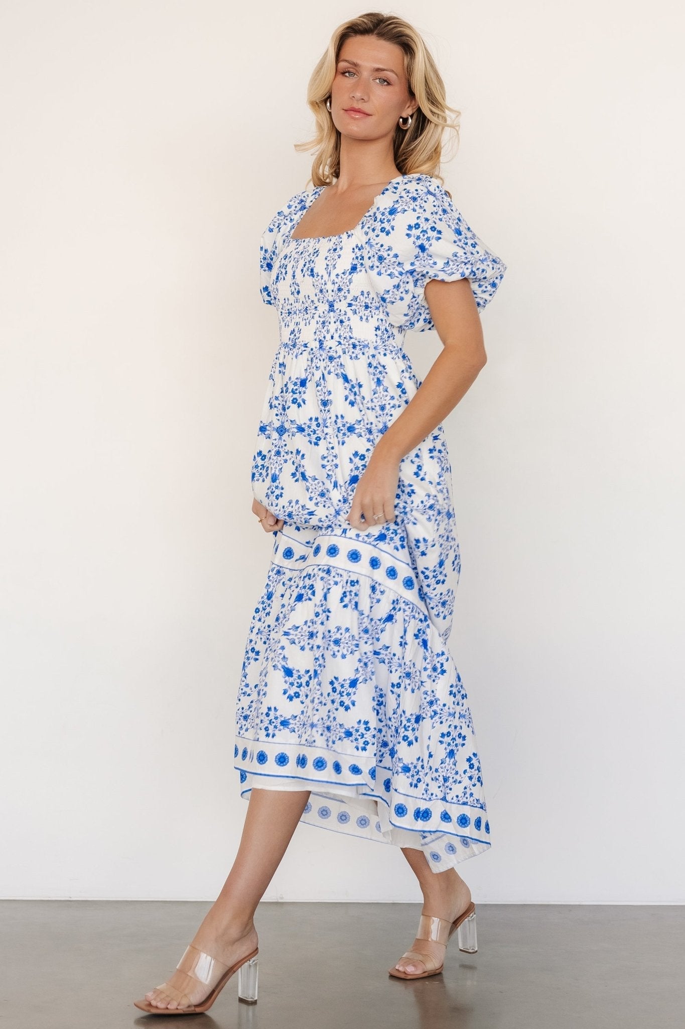 Baltic Born - Lexa Smocked Maxi Dress