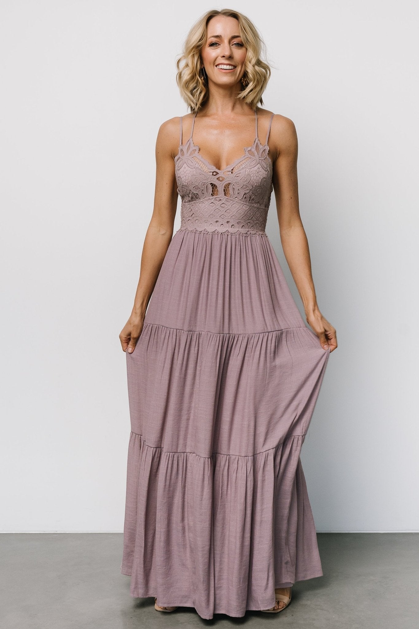 Baltic Born - Summerlin Lace Top Maxi Dress