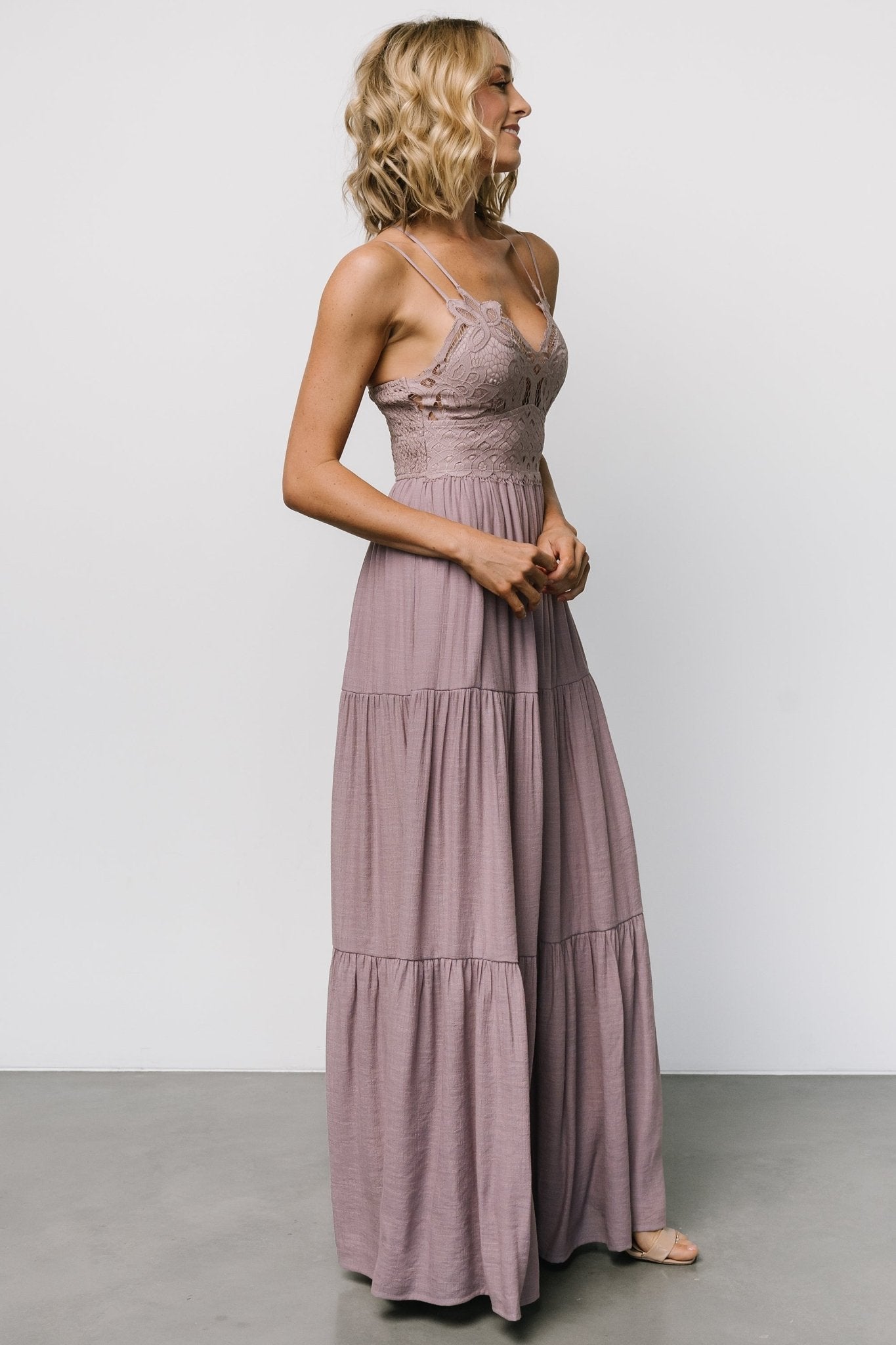 Baltic Born - Summerlin Lace Top Maxi Dress