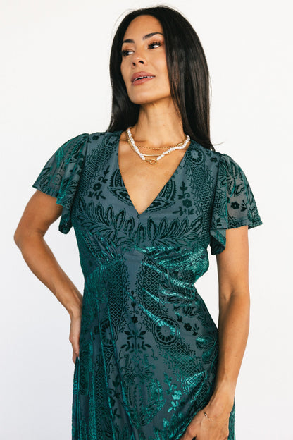 Baltic Born - Kimberly Velvet Maxi Dress