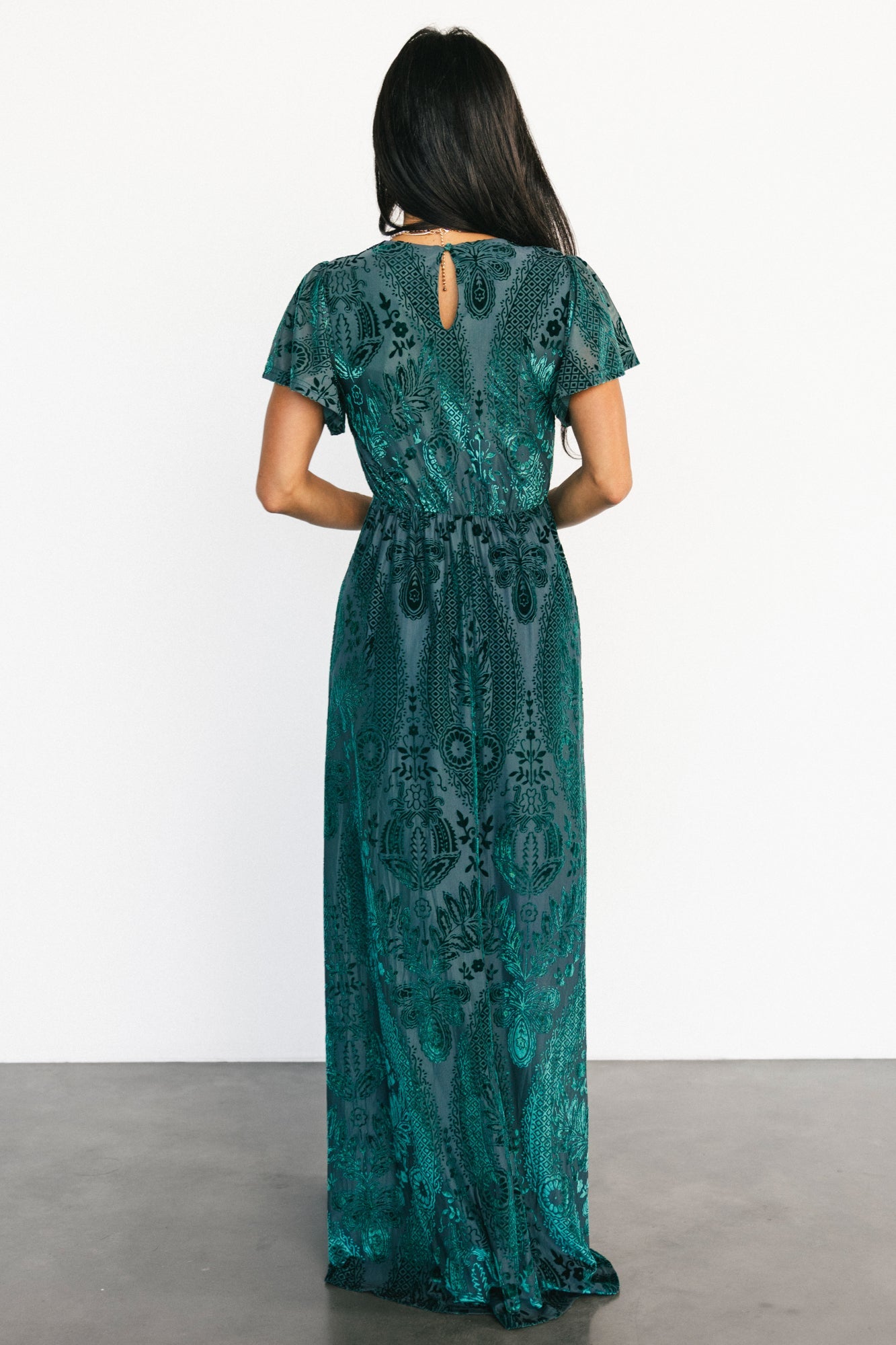 Baltic Born - Kimberly Velvet Maxi Dress
