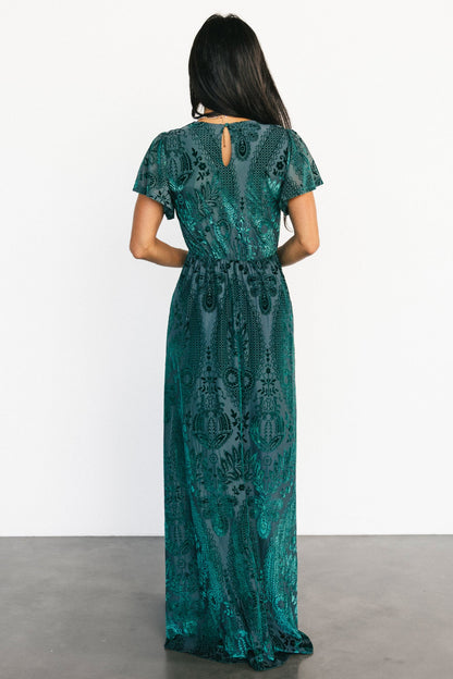 Baltic Born - Kimberly Velvet Maxi Dress