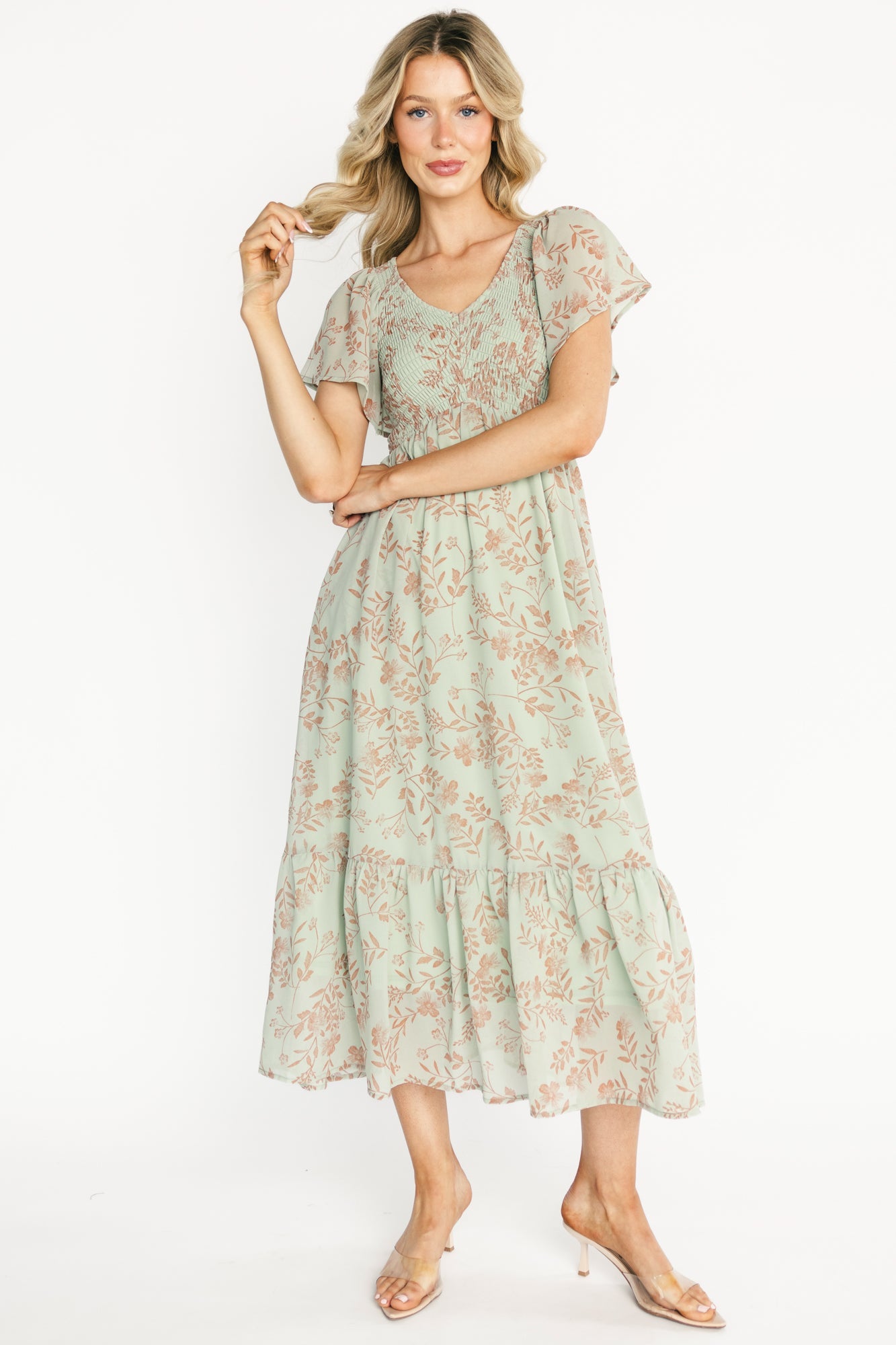 Baltic Born - Monica Smocked Dress